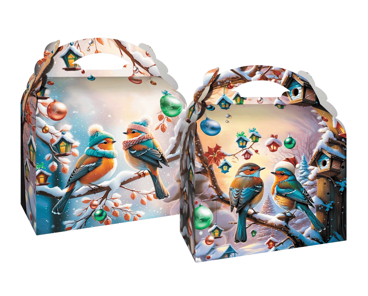 Новорічний подарунок "Сумочка пташки" PODAROK, 700 грам